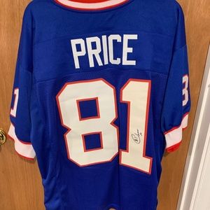 Authentic SIGNED Buffalo Bills Peerless Price Throwback Jersey - XL
